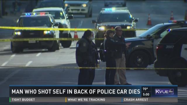 Teen Who Shot Self In Back Of Police Car Dies
