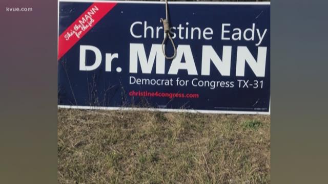 Noose Found On Campaign Sign Outside Couple S Home Kvue Com