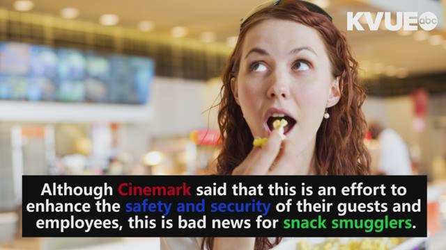 'Challenge accepted' | Snack smugglers react to Cinemark's new bag rule